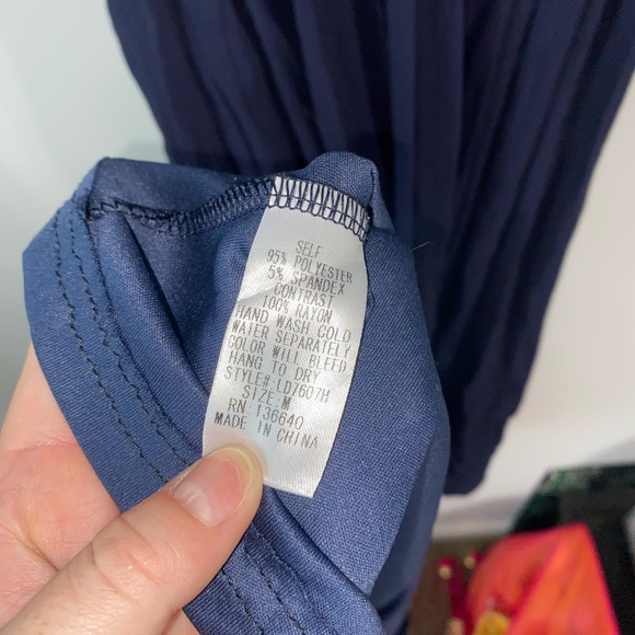 Lulu’s In Your Dreams Navy Blue Maxi Dress - Picture 6 of 10